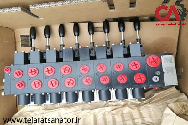 نمایی از شیرکنترل ها