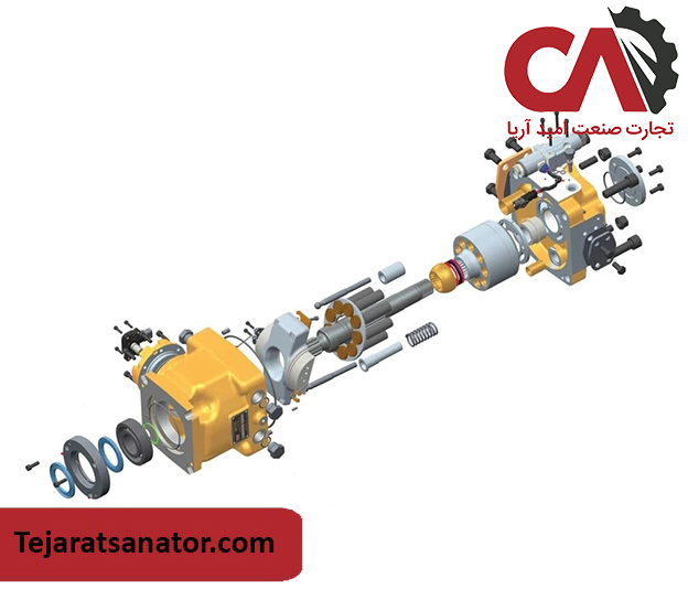 مراحل تنظیم فشار پمپ هیدرولیک بیل مکانیکی