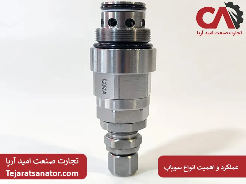 عملکرد و اهمیت انواع سوپاپ در سیستم هیدرولیک